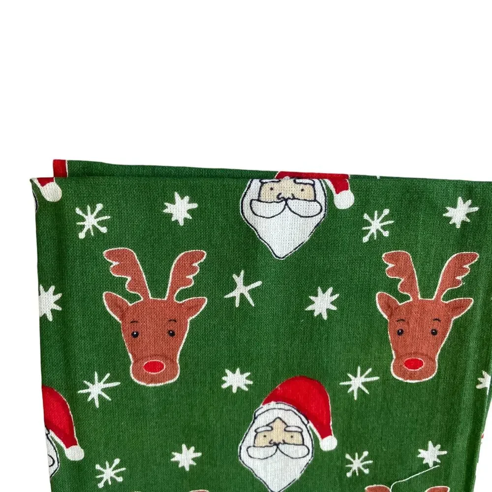 MAHOGANY Set of 3 Christmas Holiday Printed Flour Sack Kitchen Towels New